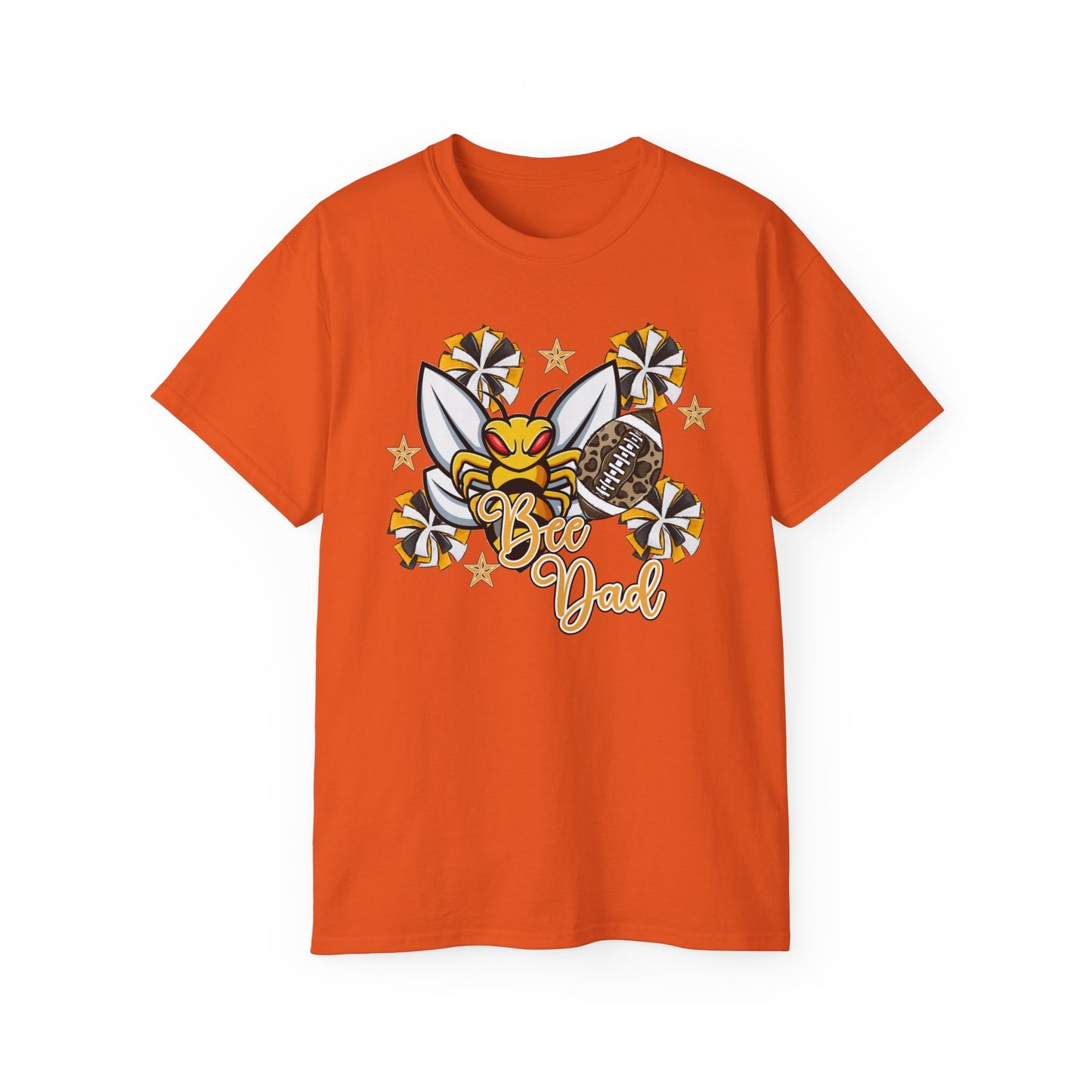 Bees-Apparel Football Graphic/Dad - Unisex Ultra Cotton Tee