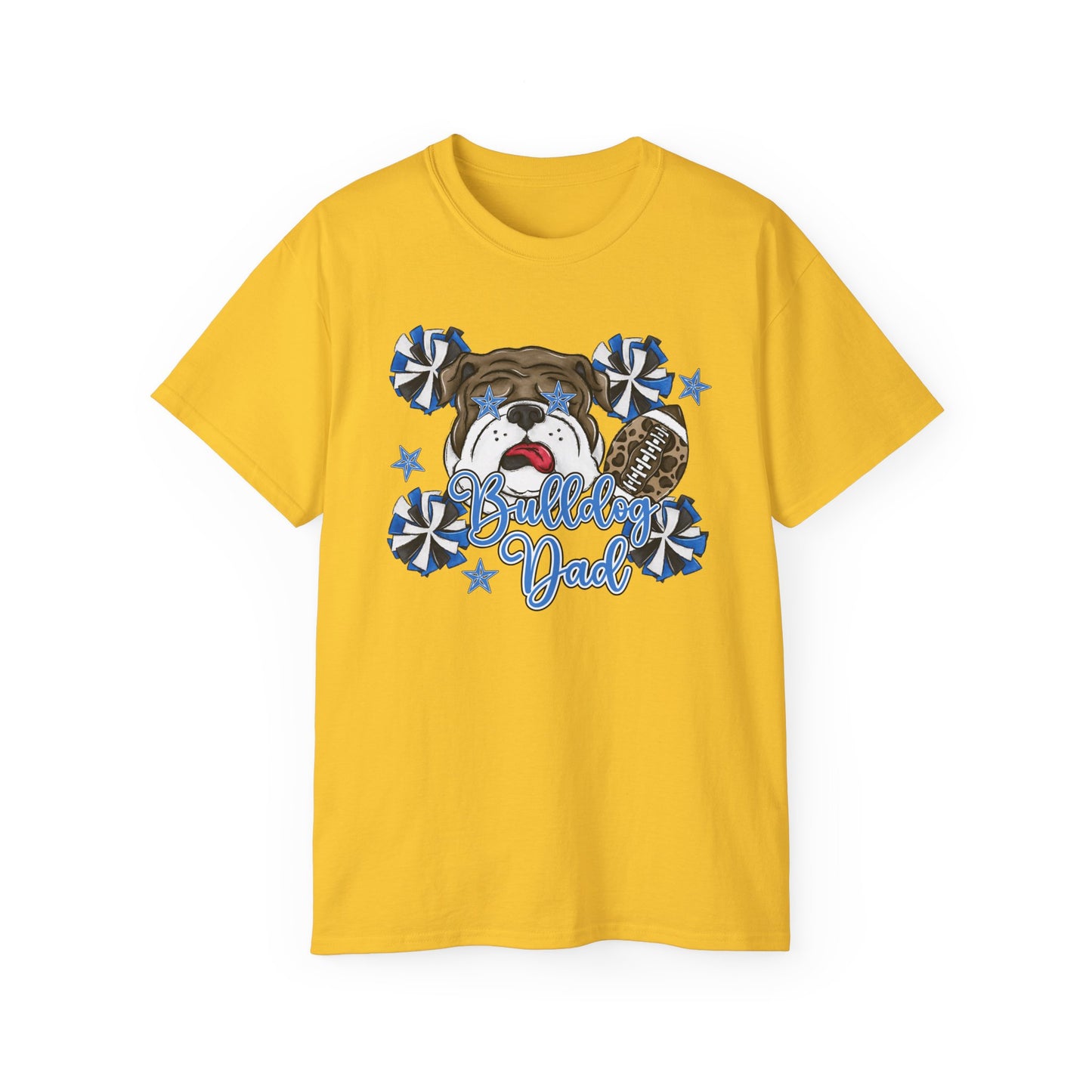 Bulldogs-Apparel Football Graphic/Dad - Unisex Ultra Cotton Tee