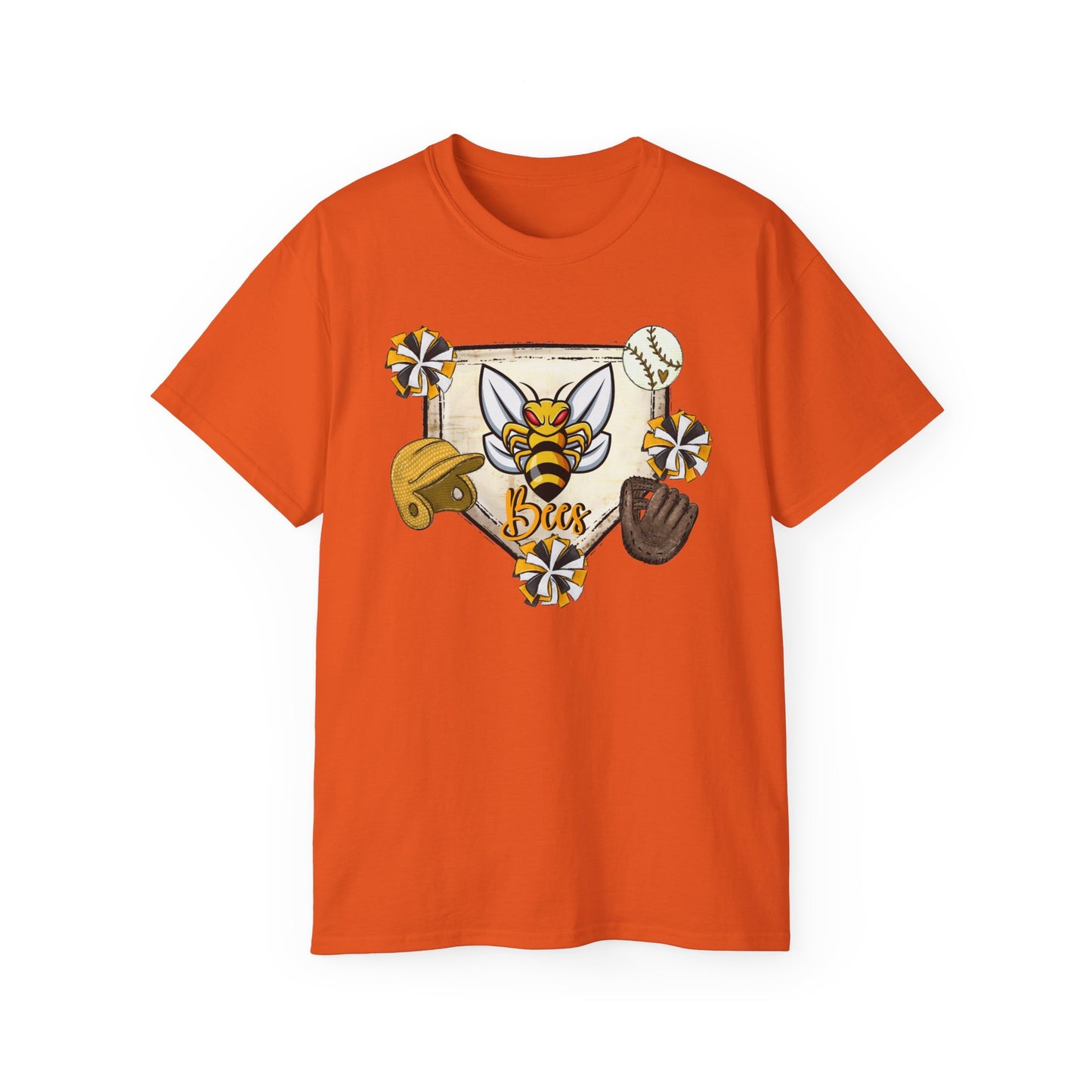 Bees-Apparel Baseball Mat - Unisex Ultra Cotton Tee