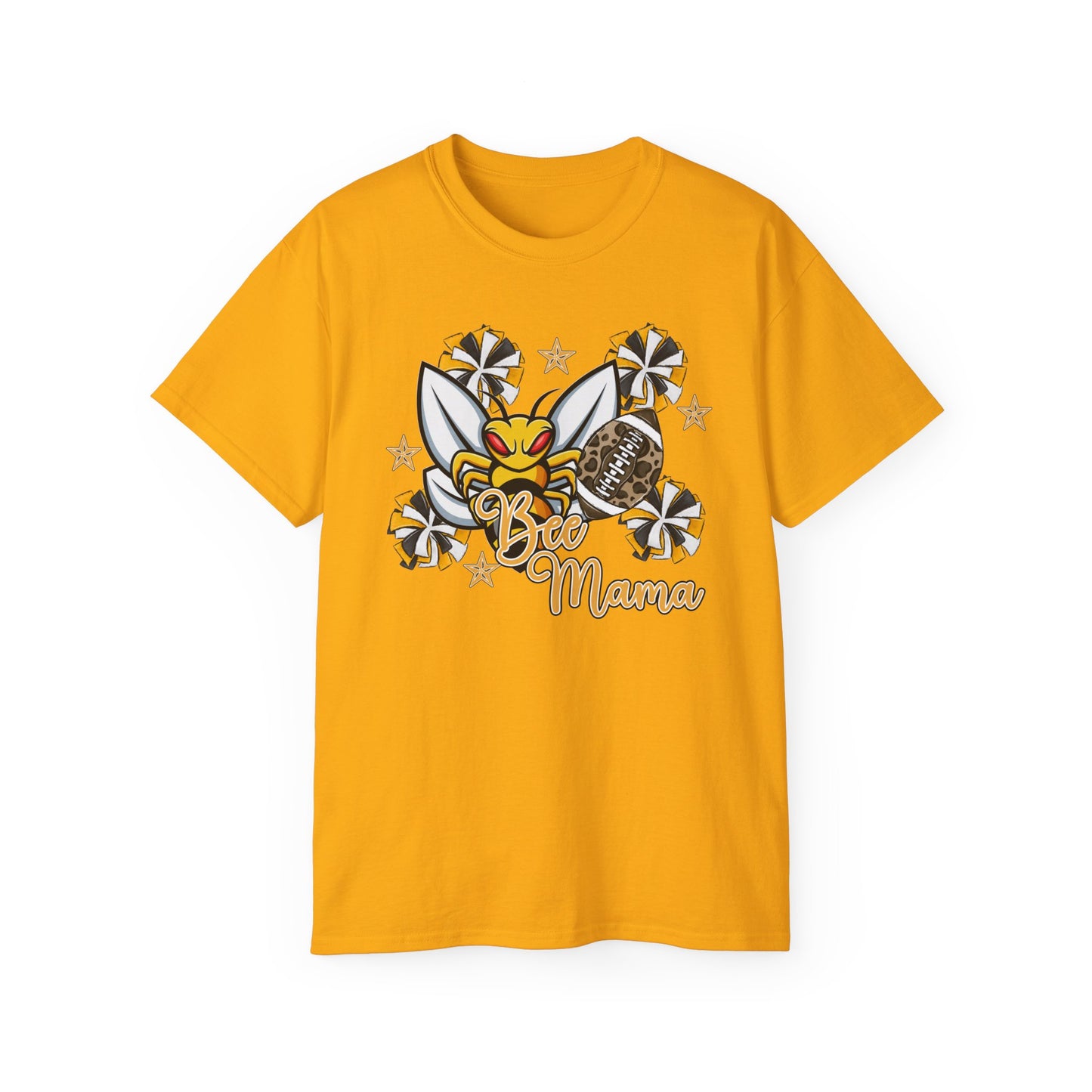 Bees-Apparel Football Graphic/Mama - Unisex Ultra Cotton Tee