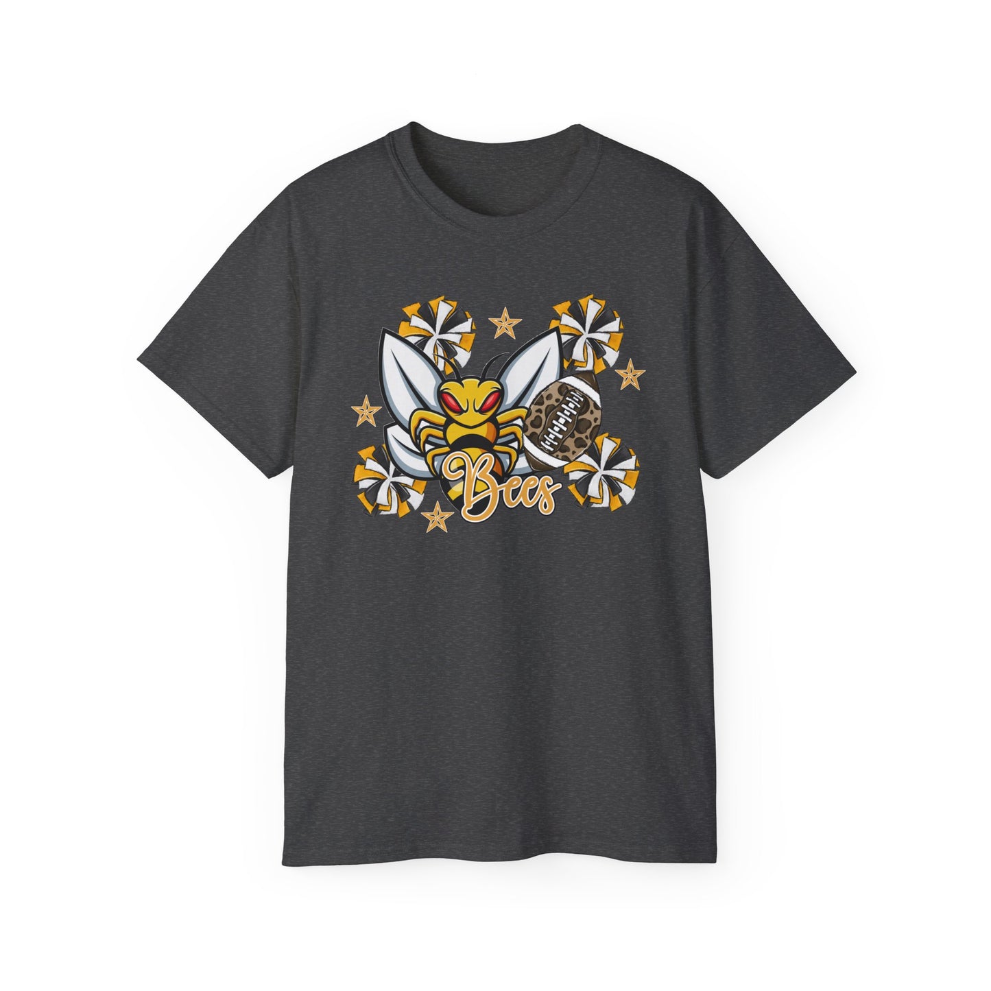 Bees-Apparel Football Graphic/Bees - Unisex Ultra Cotton Tee