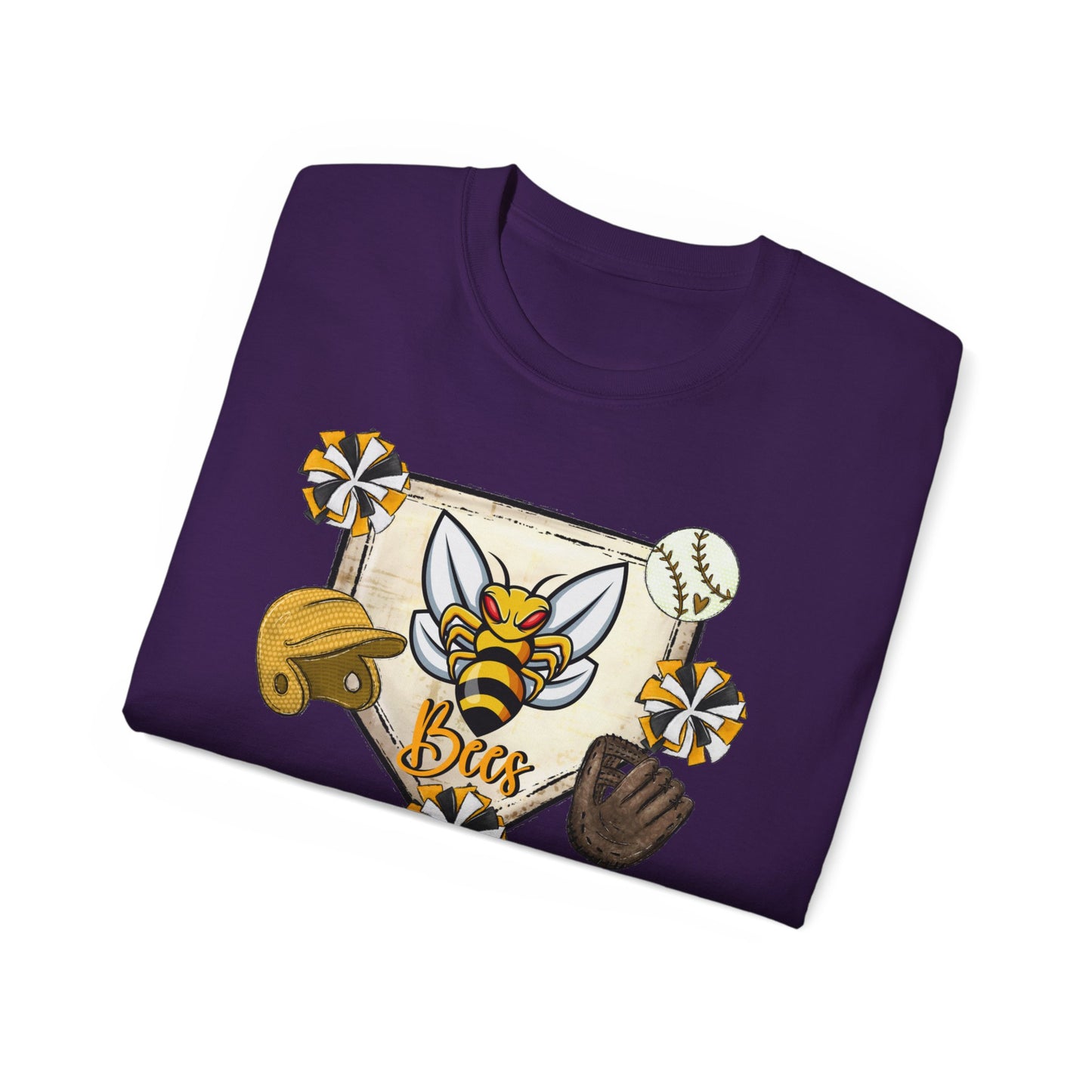 Bees-Apparel Baseball Mat - Unisex Ultra Cotton Tee