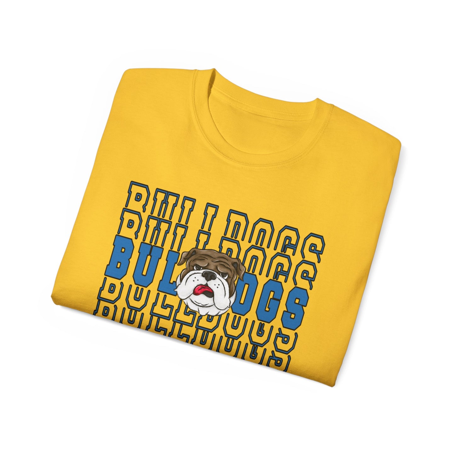 Bulldogs-Apparel Stackable Font - Unisex Ultra Cotton Tee