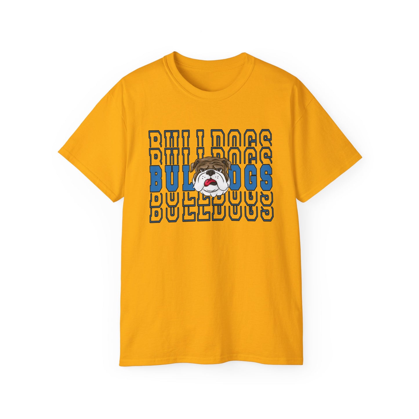 Bulldogs-Apparel Stackable Font - Unisex Ultra Cotton Tee