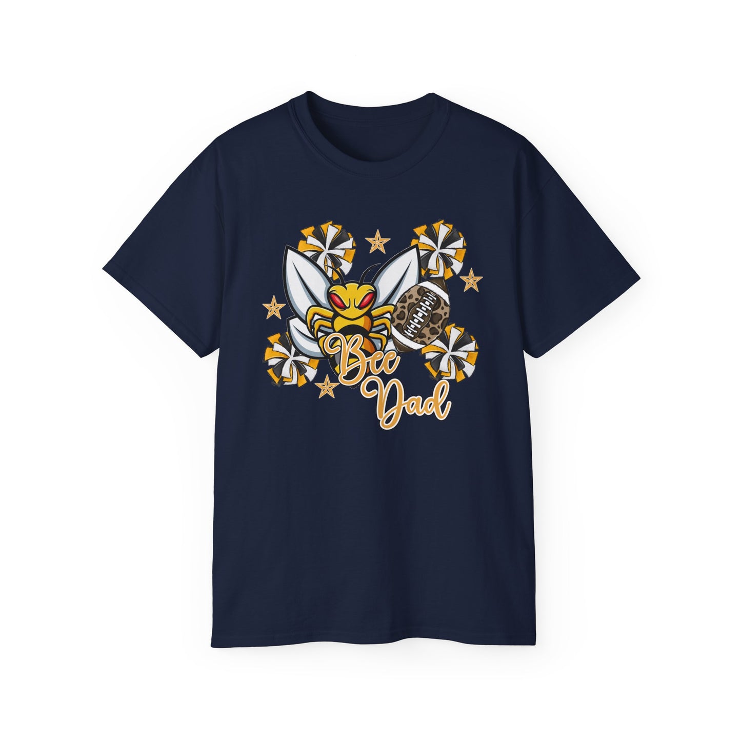 Bees-Apparel Football Graphic/Bees - Unisex Ultra Cotton Tee