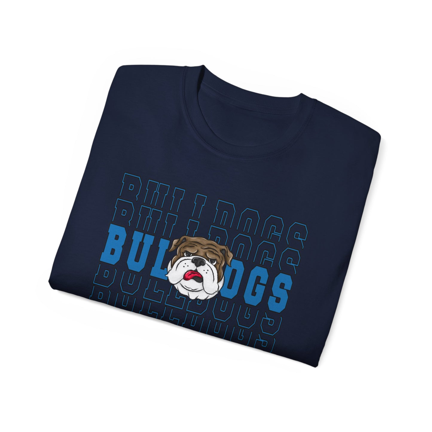 Bulldogs-Apparel Stackable Font - Unisex Ultra Cotton Tee