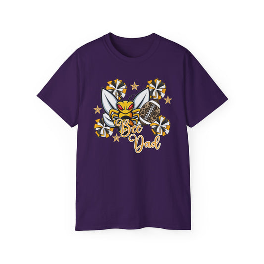 Bees-Apparel Football Graphic/Dad - Unisex Ultra Cotton Tee
