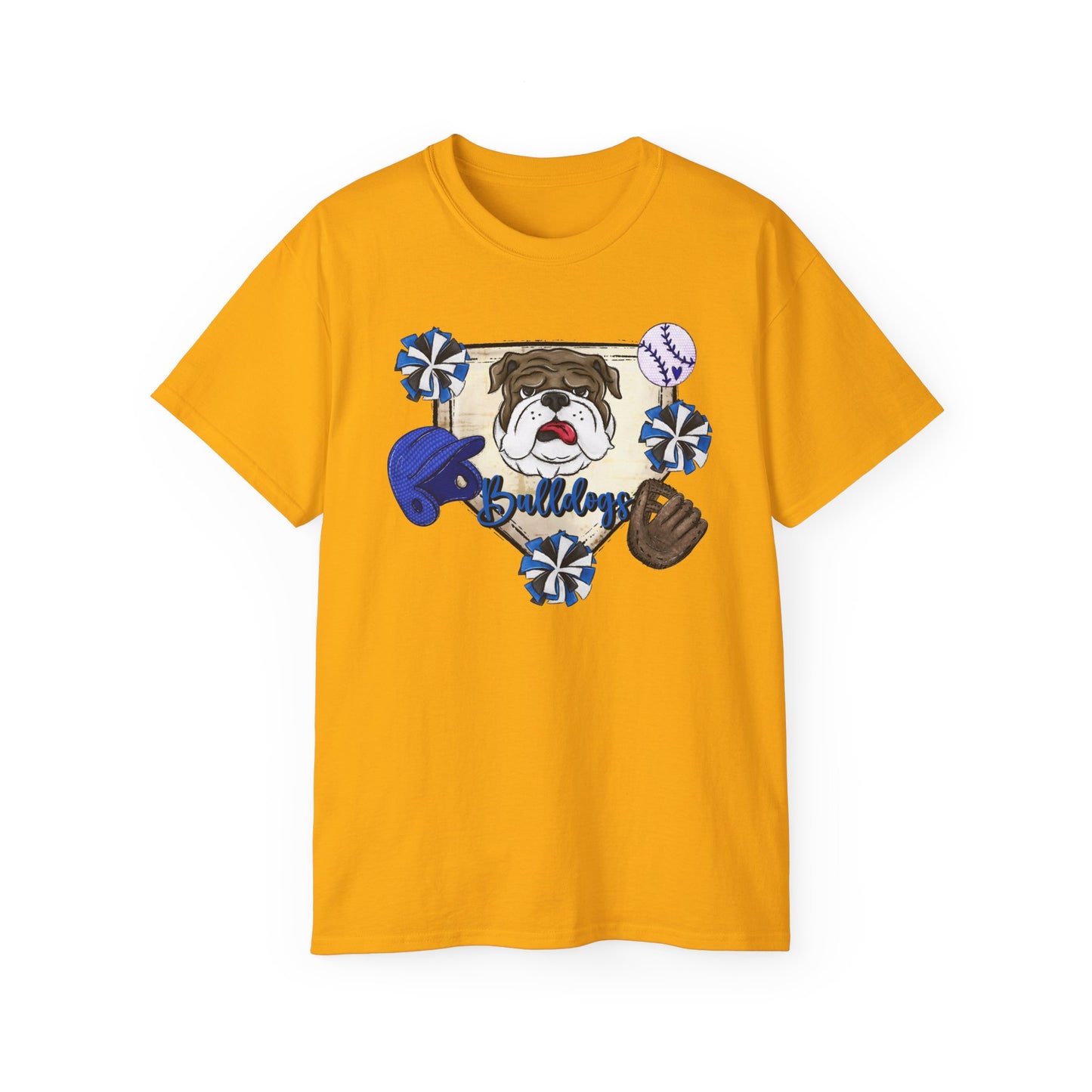 Bulldogs-Apparel Baseball Mat - Unisex Ultra Cotton Tee