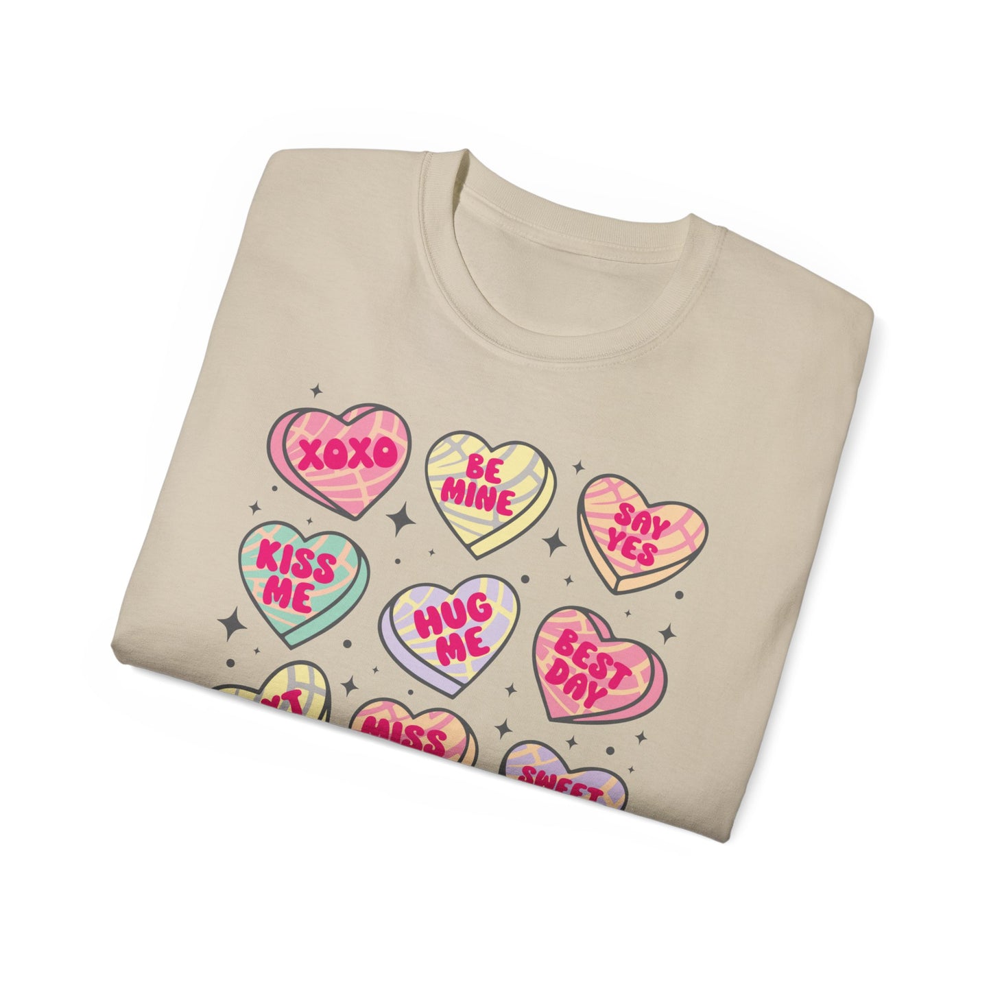 Besos de Amor ver 2 - Unisex t-shirt - Amor