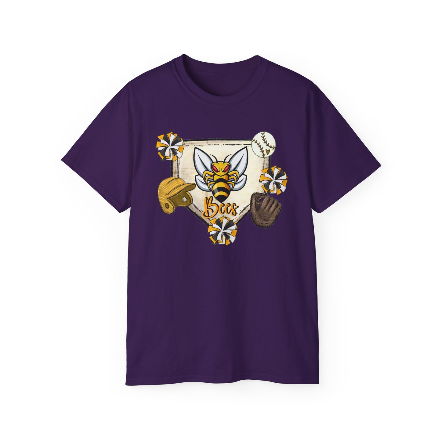 Bees-Apparel Baseball Mat - Unisex Ultra Cotton Tee