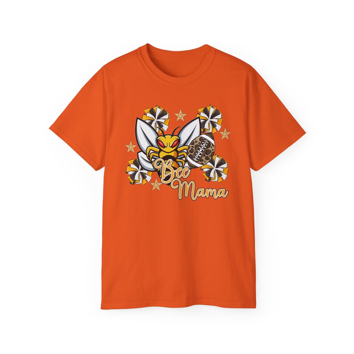 Bees-Apparel Football Graphic/Mama - Unisex Ultra Cotton Tee