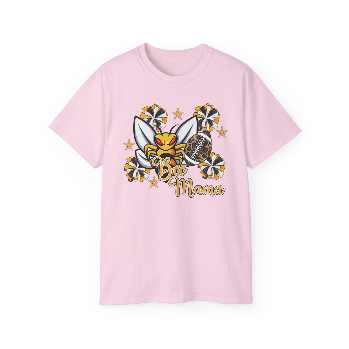 Bees-Apparel Football Graphic/Mama - Unisex Ultra Cotton Tee