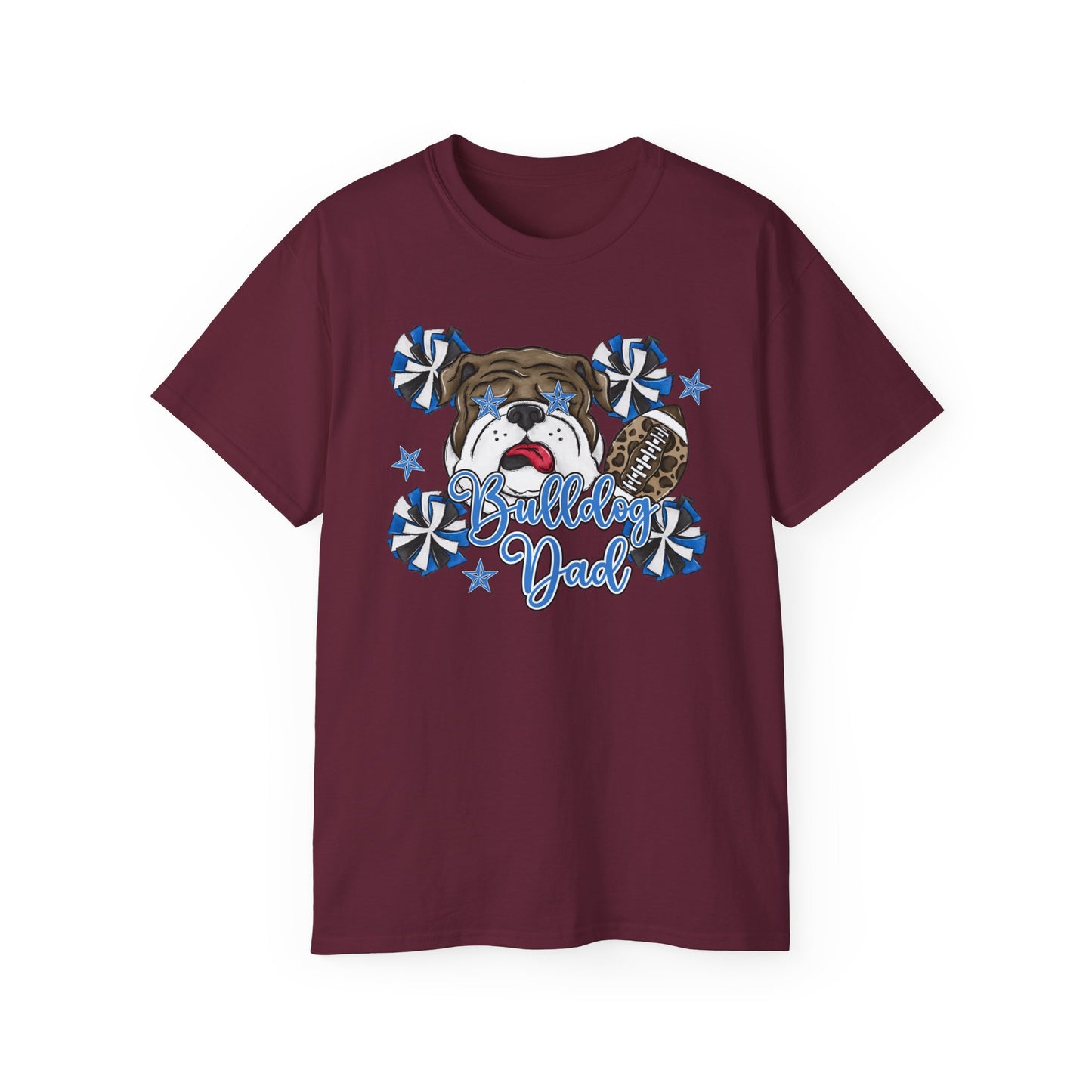 Bulldogs-Apparel Football Graphic/Dad - Unisex Ultra Cotton Tee