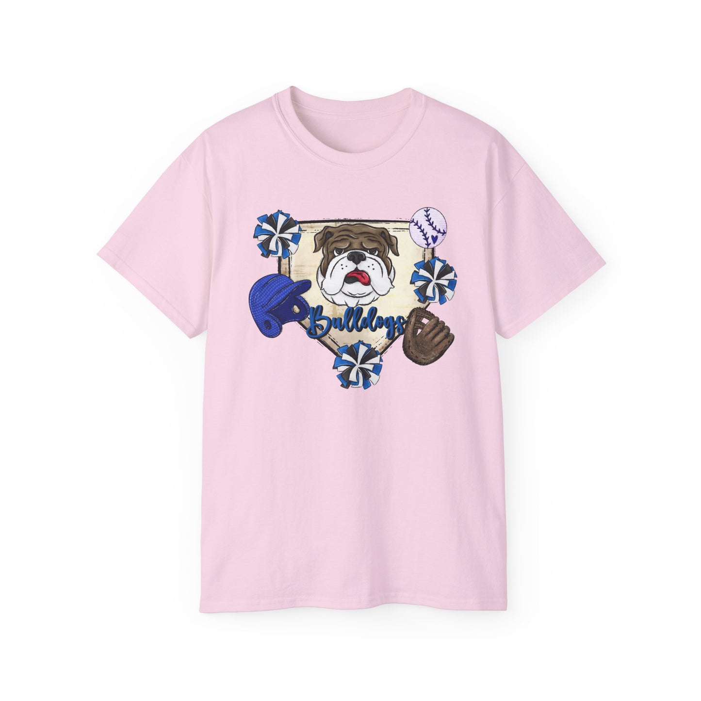 Bulldogs-Apparel Baseball Mat - Unisex Ultra Cotton Tee