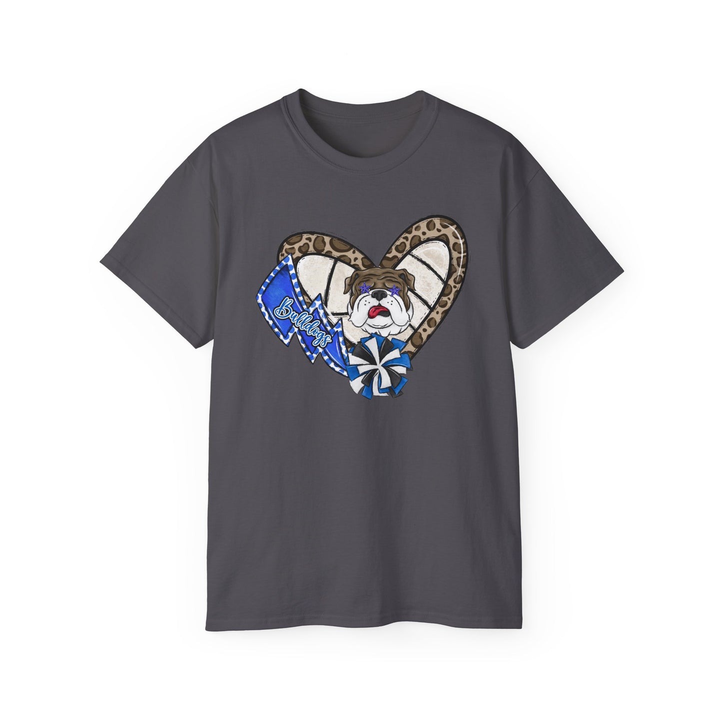 Bulldogs-Apparel Volleyball Heart - Unisex Ultra Cotton Tee