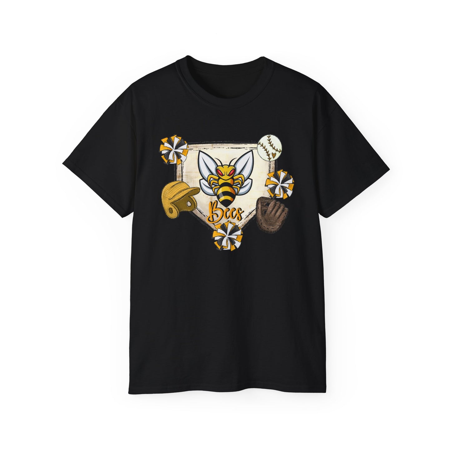 Bees-Apparel Baseball Mat - Unisex Ultra Cotton Tee