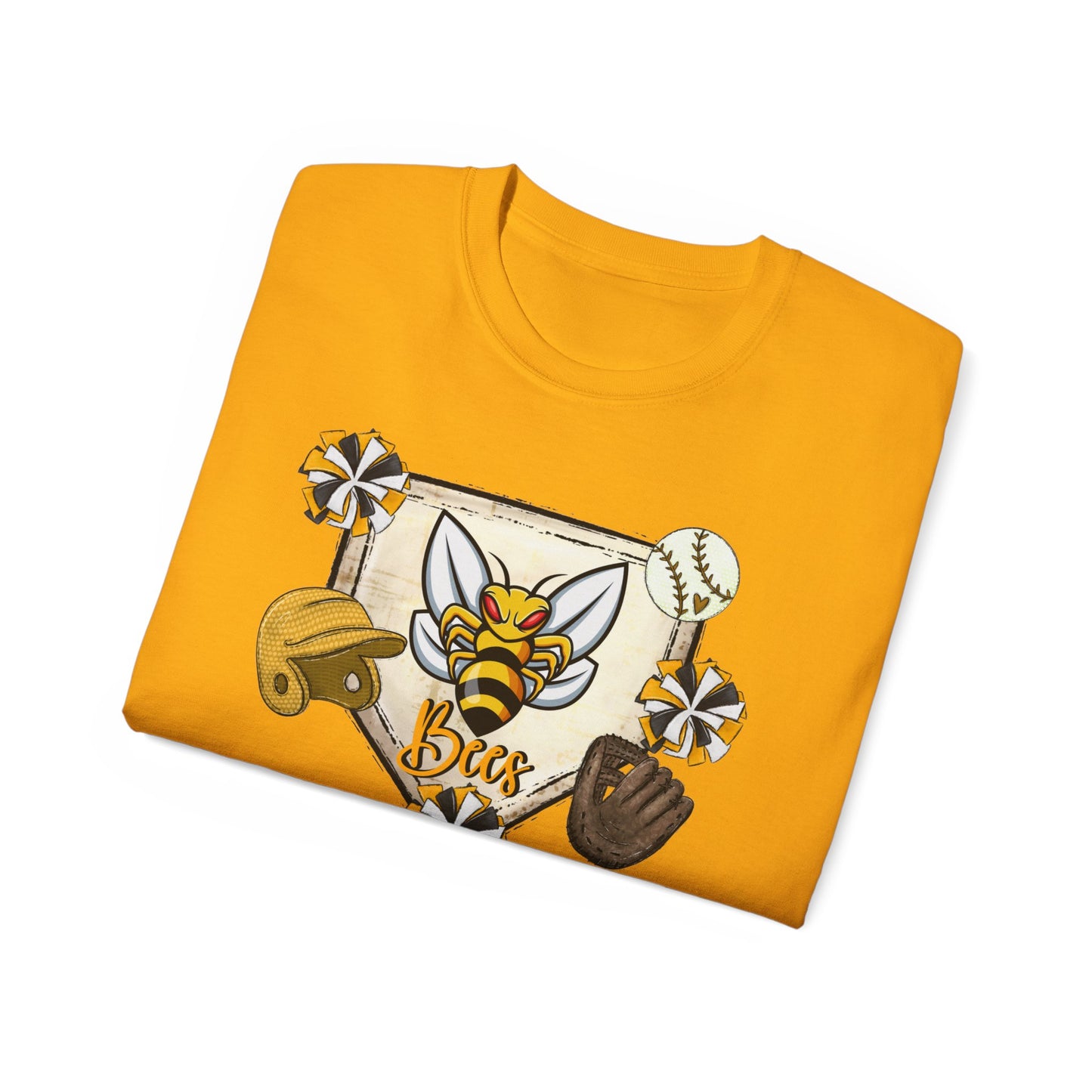 Bees-Apparel Baseball Mat - Unisex Ultra Cotton Tee