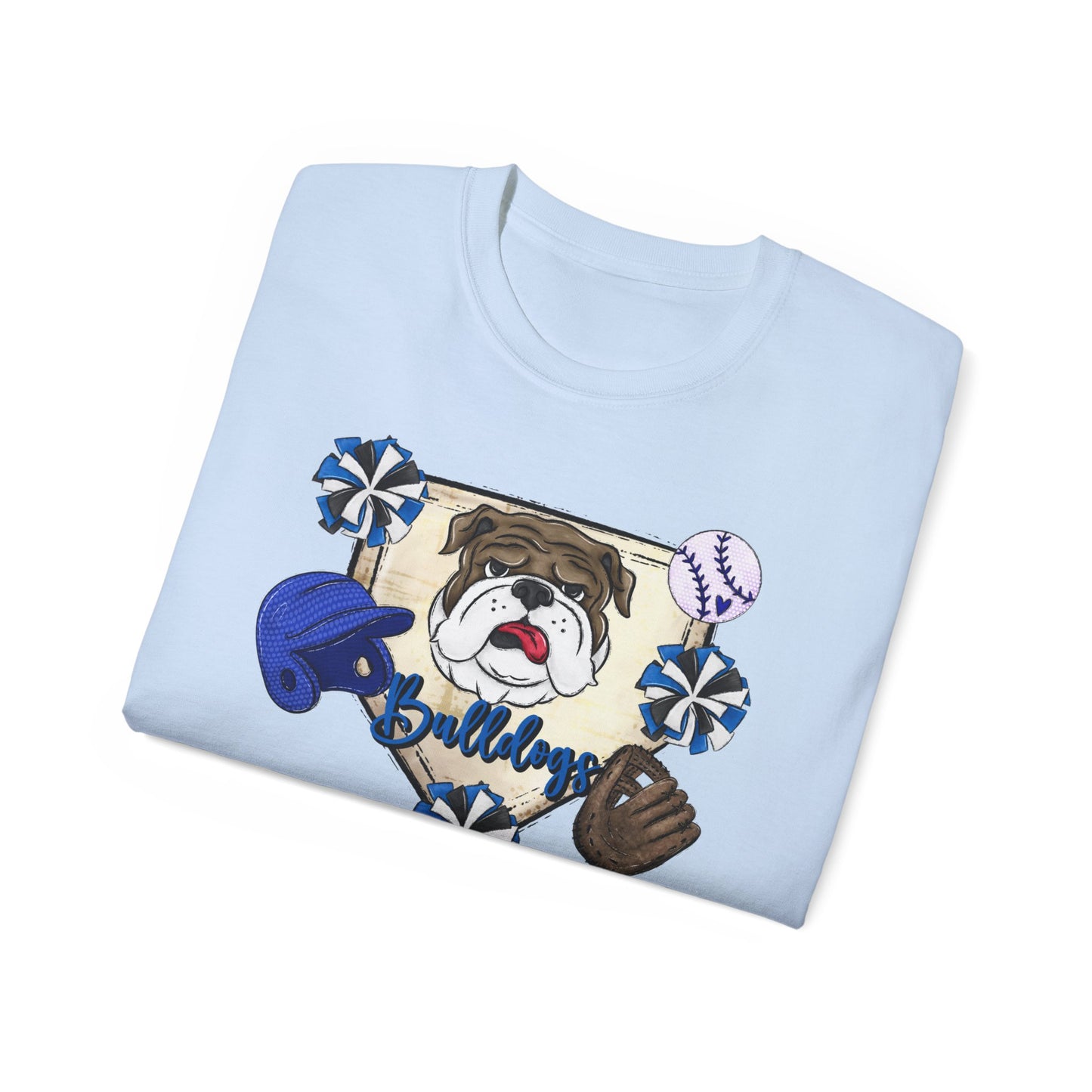 Bulldogs-Apparel Baseball Mat - Unisex Ultra Cotton Tee