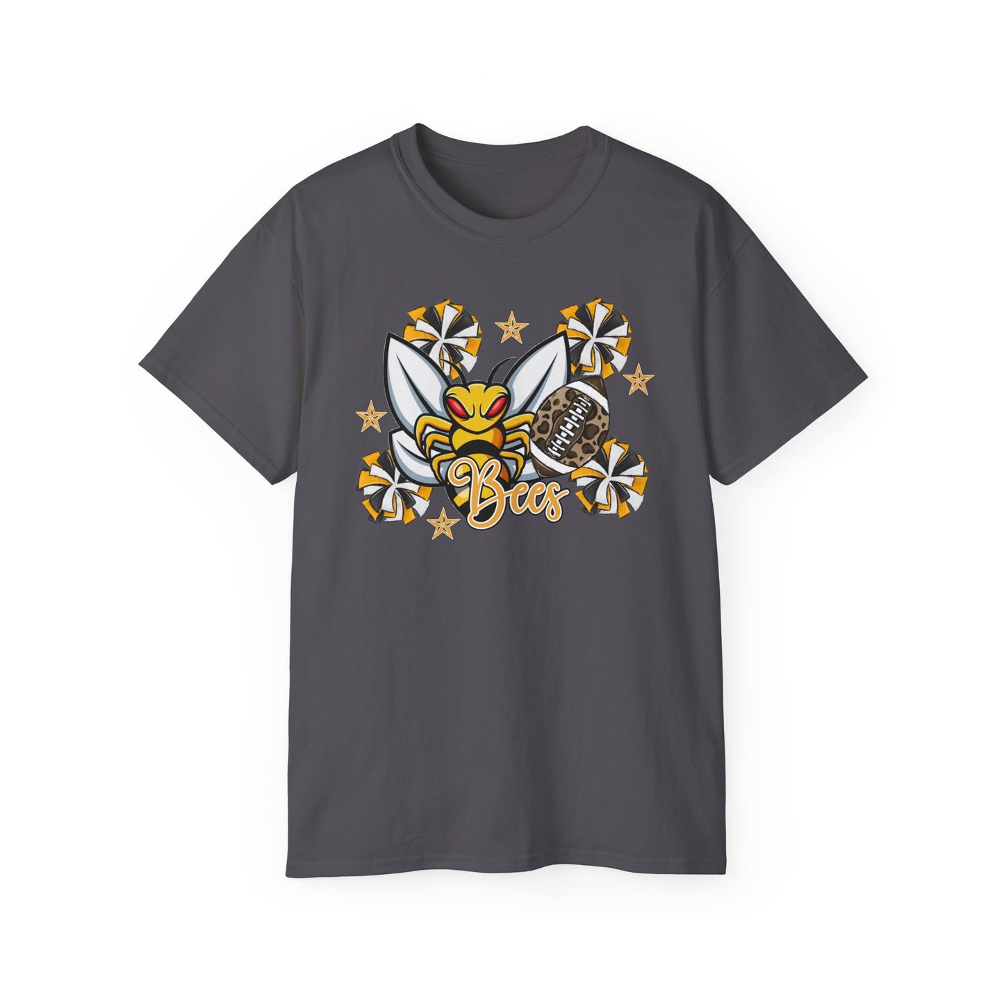 Bees-Apparel Football Graphic/Bees - Unisex Ultra Cotton Tee