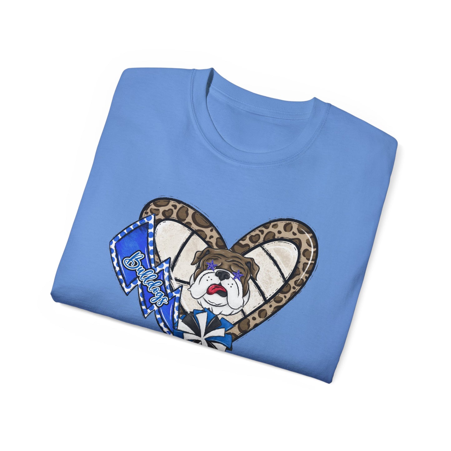 Bulldogs-Apparel Volleyball Heart - Unisex Ultra Cotton Tee