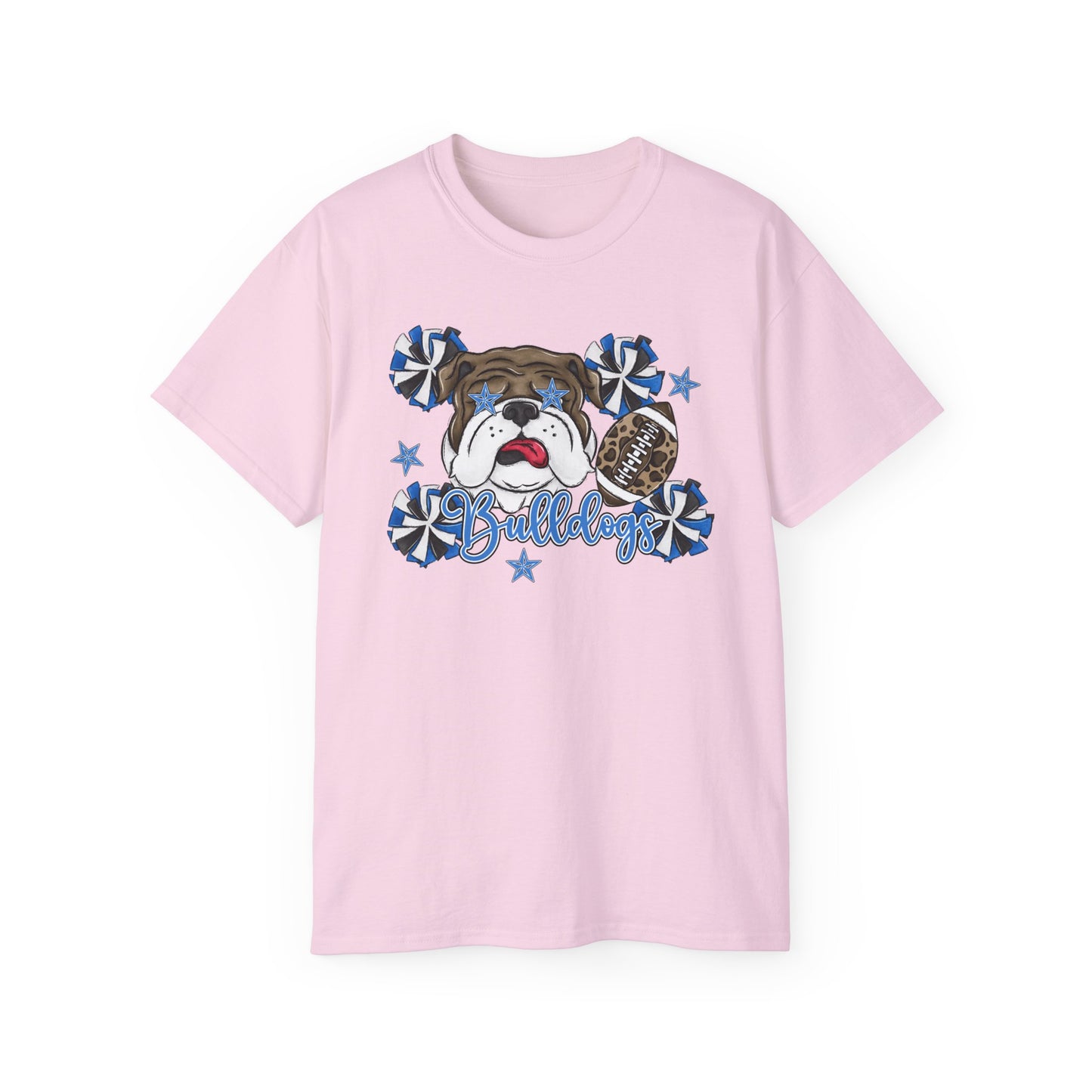 Bulldogs-Apparel Football Graphic/Bulldogs - Unisex Ultra Cotton Tee