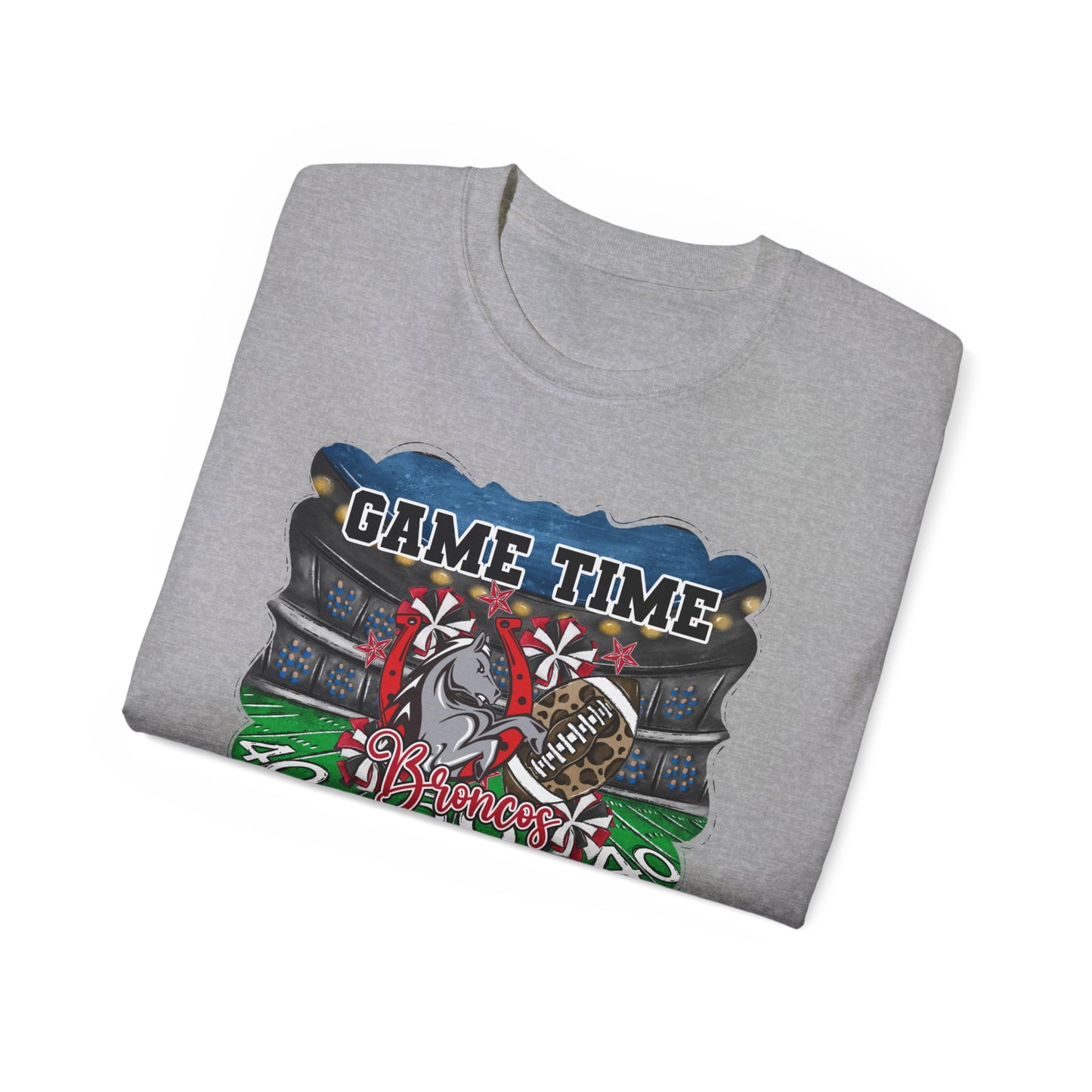 Broncos-Apparel Game Time - Unisex Ultra Cotton Tee