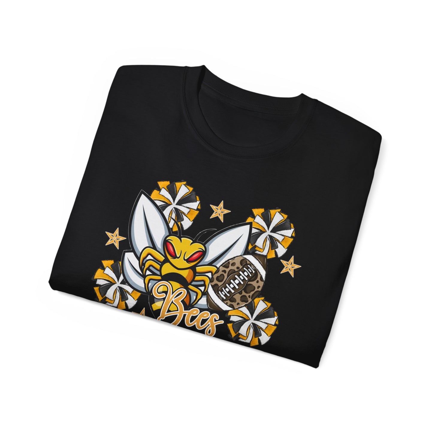 Bees-Apparel Football Graphic/Bees - Unisex Ultra Cotton Tee