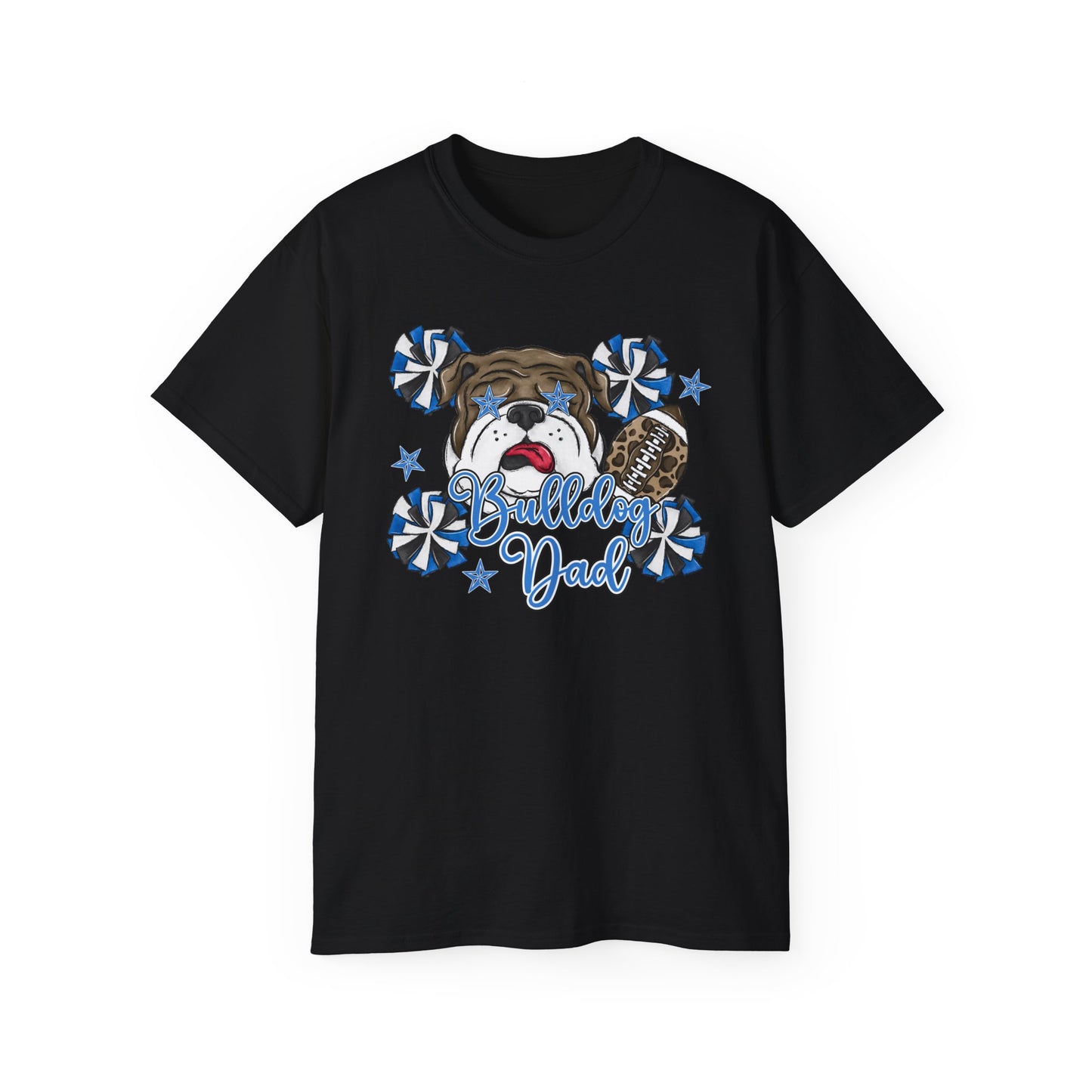 Bulldogs-Apparel Football Graphic/Dad - Unisex Ultra Cotton Tee