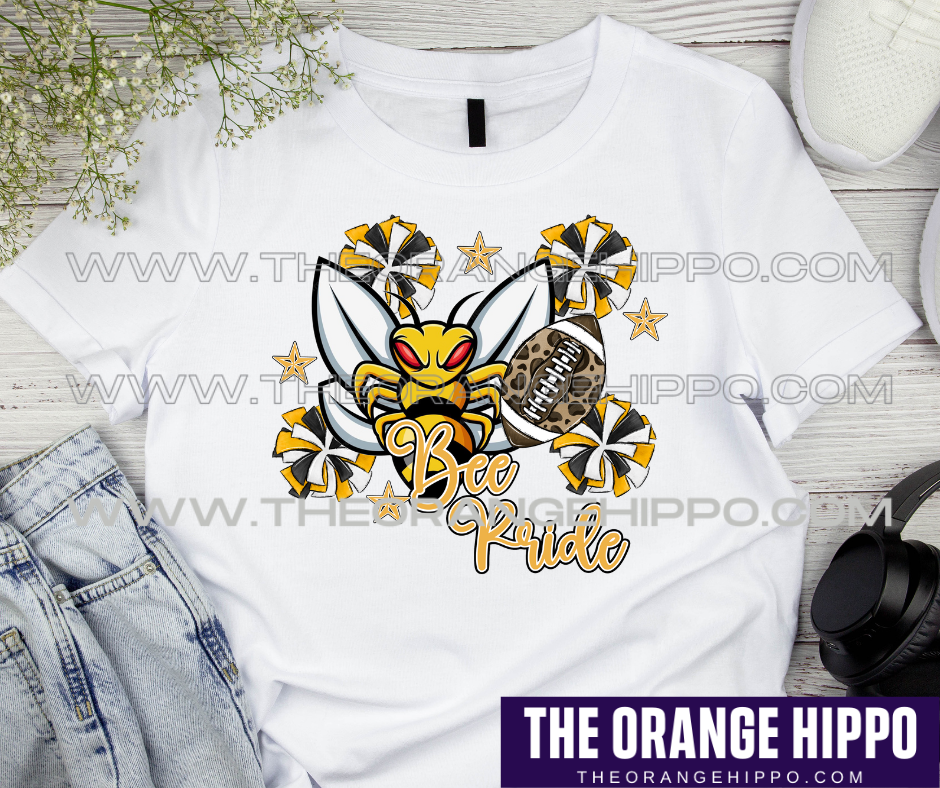 Bees-Mascot Football Bees & Pride - PNG Digital