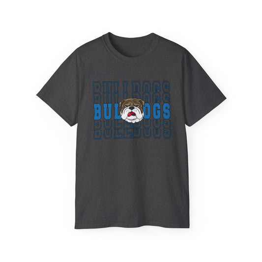 Bulldogs-Apparel Stackable Font - Unisex Ultra Cotton Tee