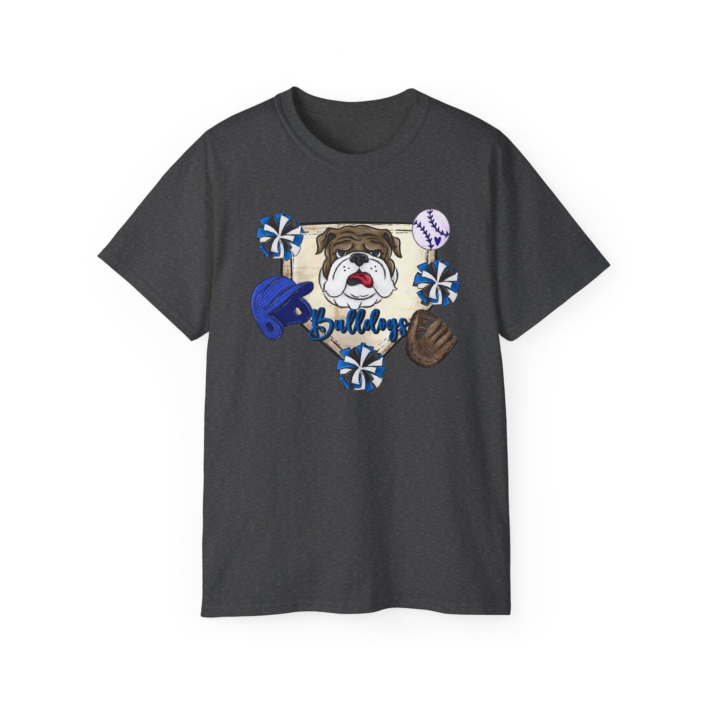 Bulldogs-Apparel Baseball Mat - Unisex Ultra Cotton Tee