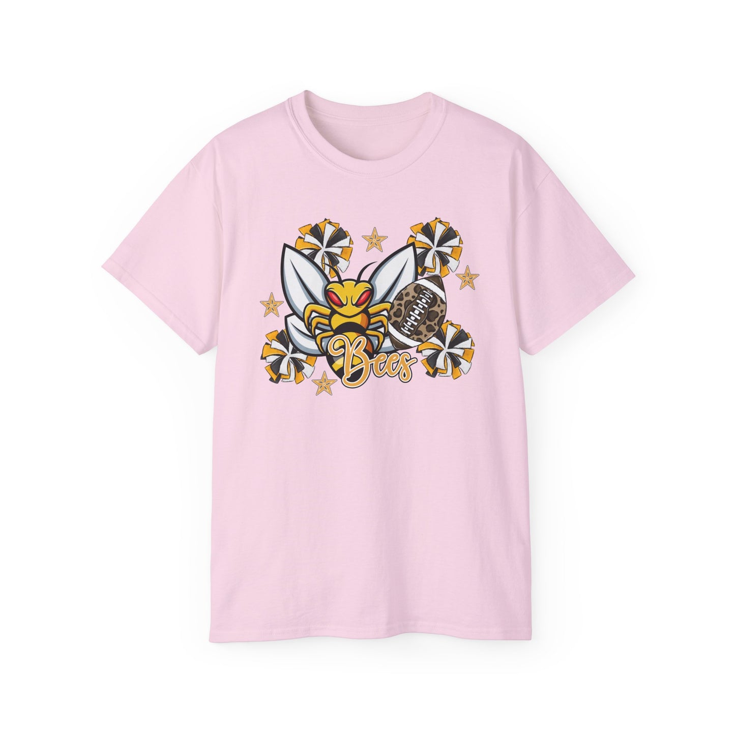 Bees-Apparel Football Graphic/Bees - Unisex Ultra Cotton Tee