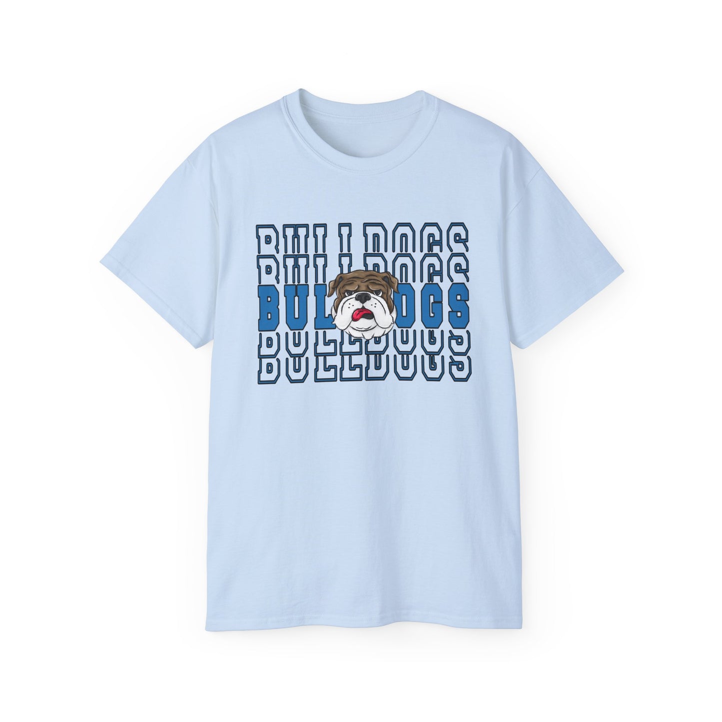 Bulldogs-Apparel Stackable Font - Unisex Ultra Cotton Tee