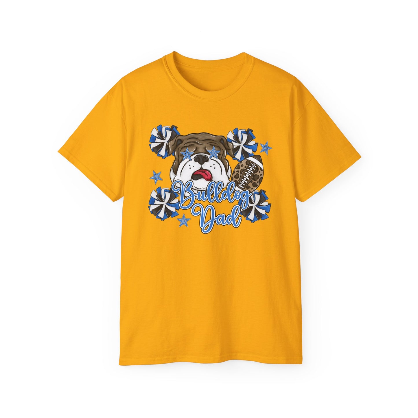 Bulldogs-Apparel Football Graphic/Dad - Unisex Ultra Cotton Tee