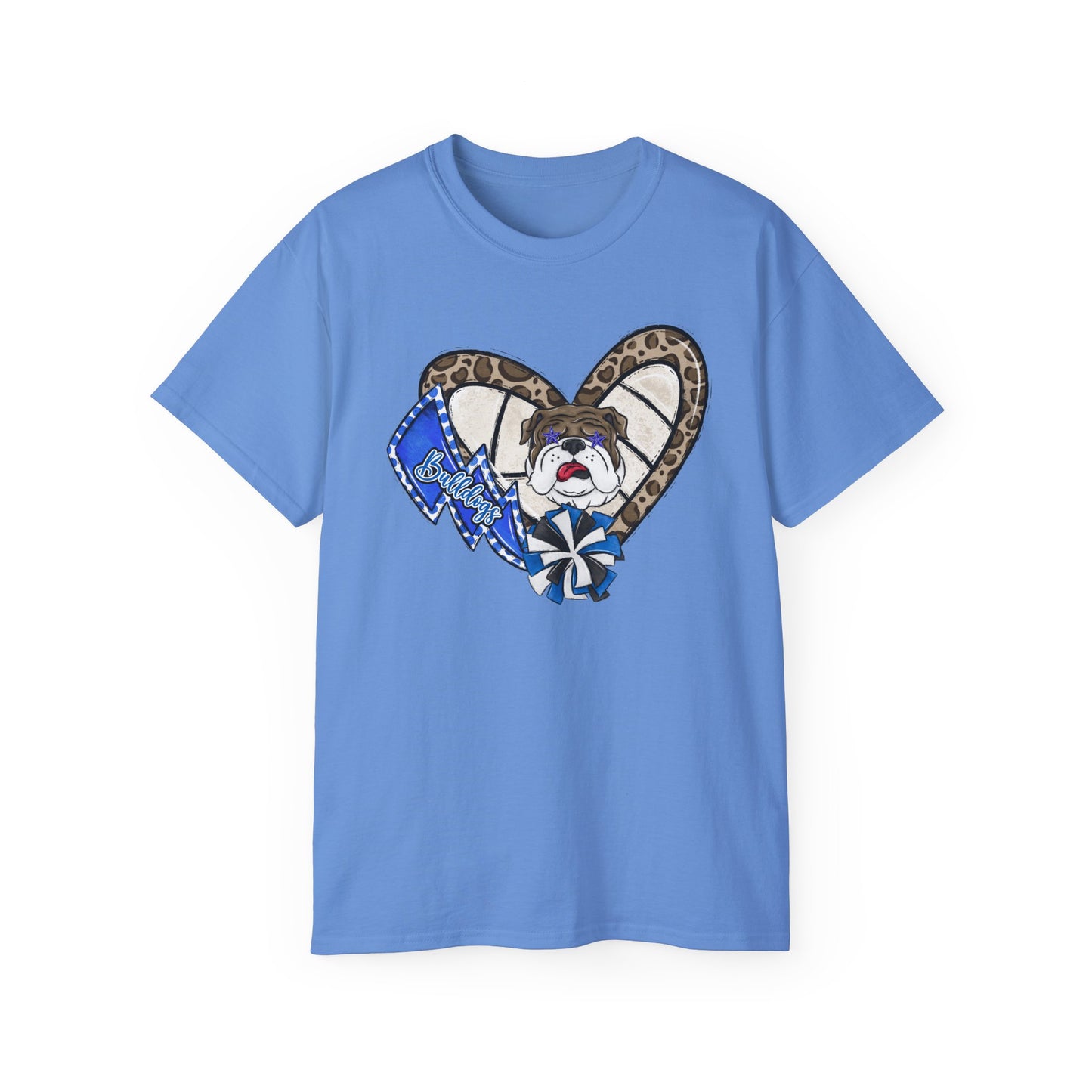 Bulldogs-Apparel Volleyball Heart - Unisex Ultra Cotton Tee