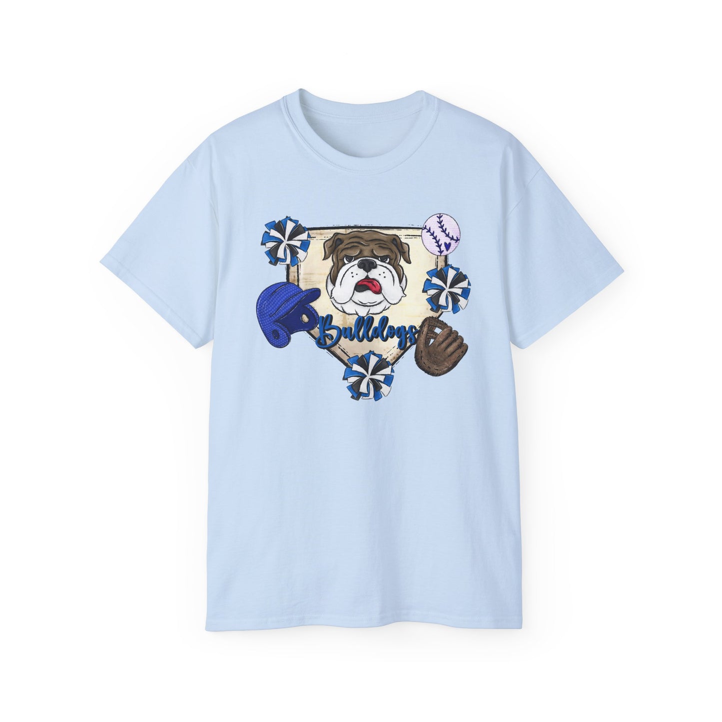 Bulldogs-Apparel Baseball Mat - Unisex Ultra Cotton Tee