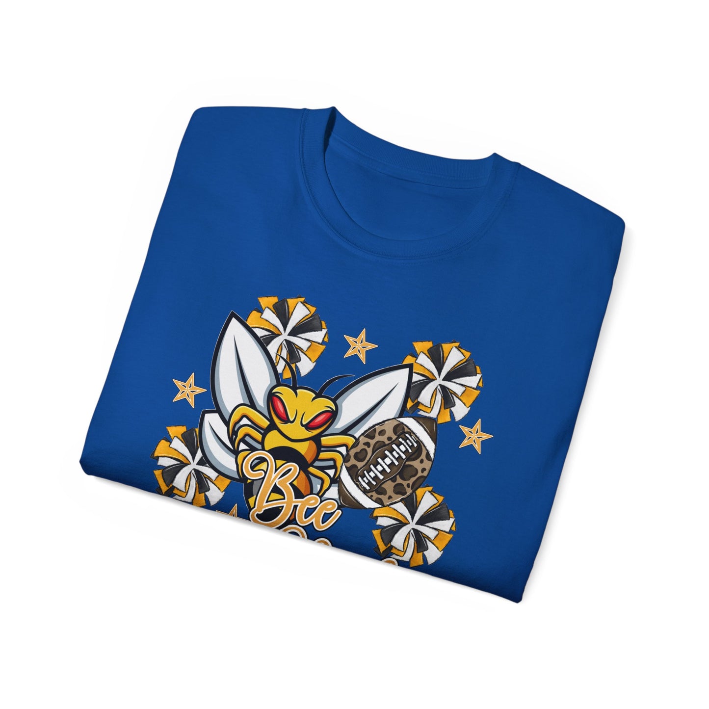 Bees-Apparel Football Graphic/Bees - Unisex Ultra Cotton Tee