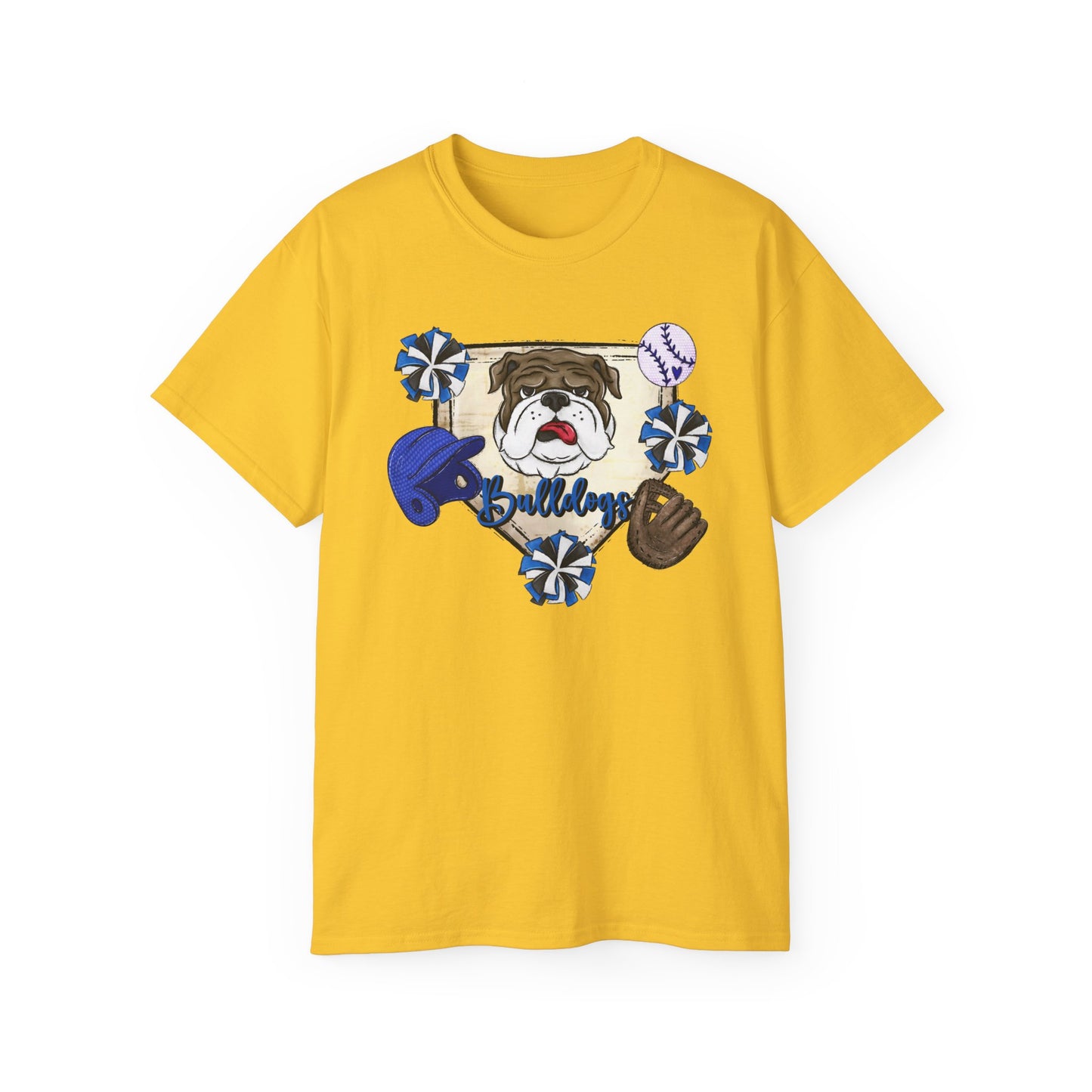 Bulldogs-Apparel Baseball Mat - Unisex Ultra Cotton Tee