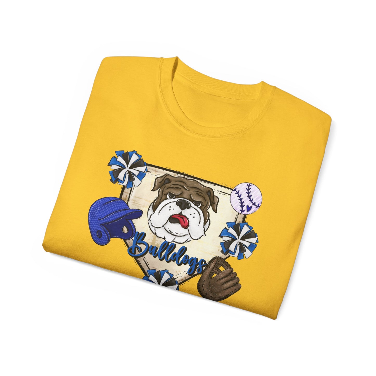 Bulldogs-Apparel Baseball Mat - Unisex Ultra Cotton Tee