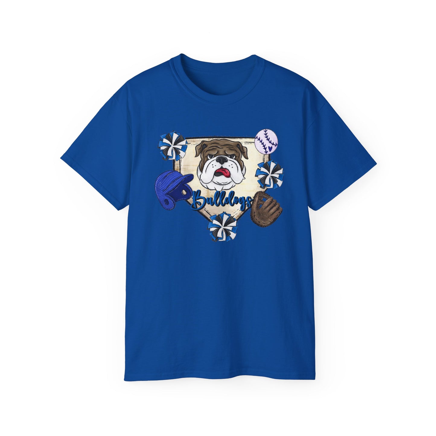 Bulldogs-Apparel Baseball Mat - Unisex Ultra Cotton Tee