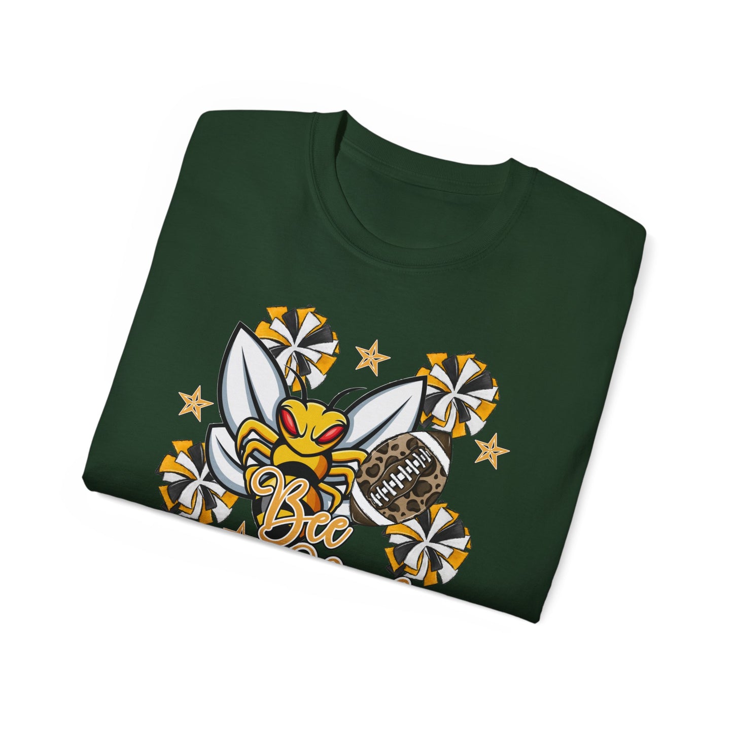 Bees-Apparel Football Graphic/Dad - Unisex Ultra Cotton Tee