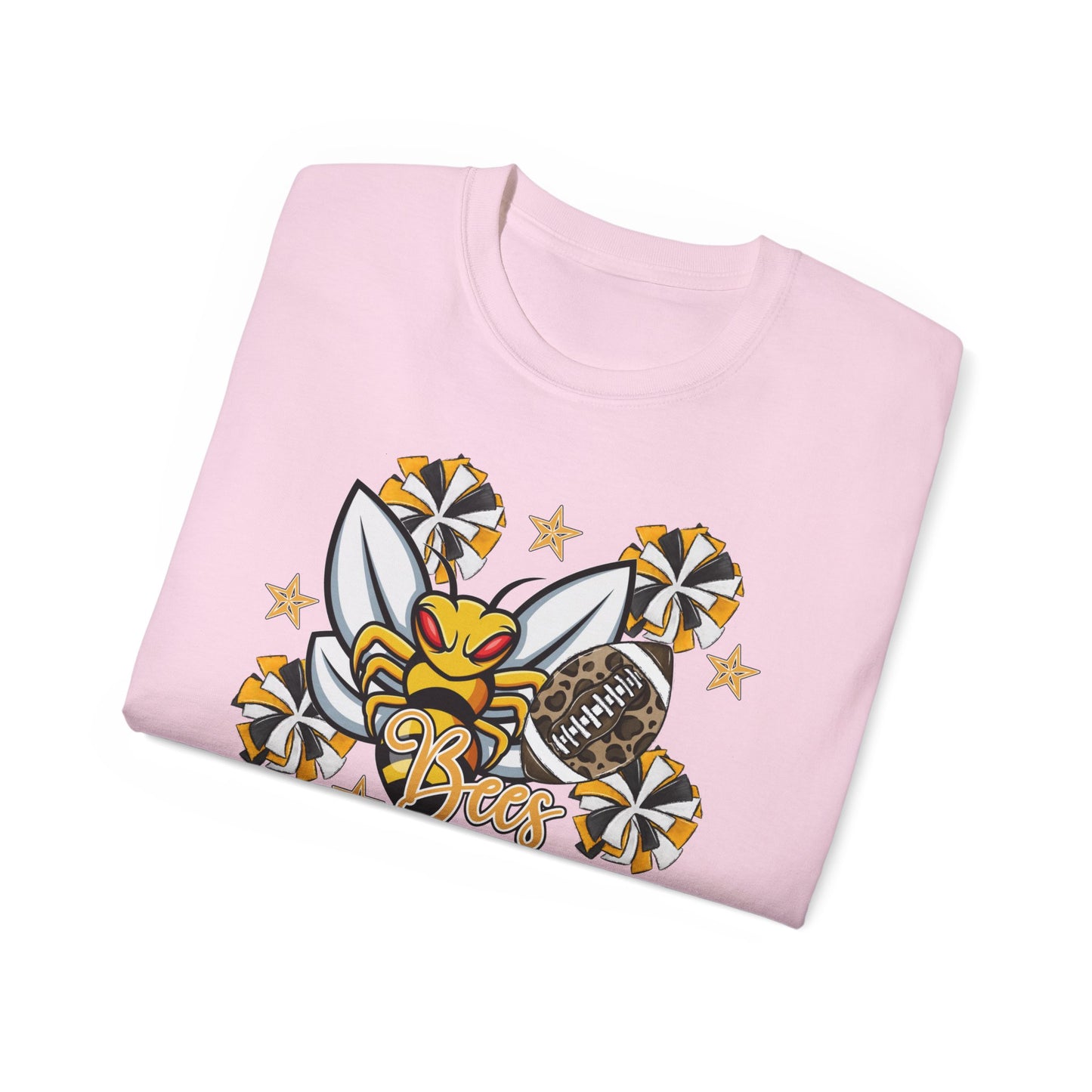 Bees-Apparel Football Graphic/Bees - Unisex Ultra Cotton Tee