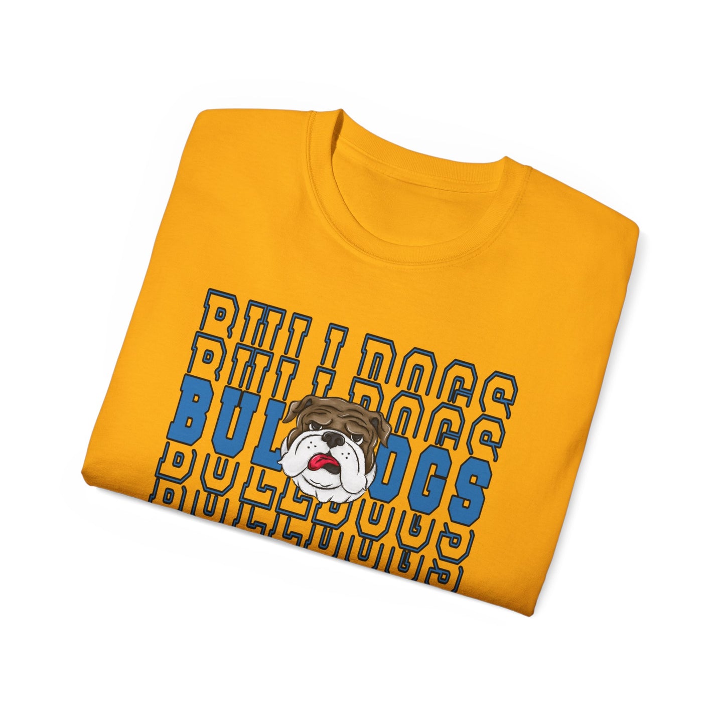 Bulldogs-Apparel Stackable Font - Unisex Ultra Cotton Tee