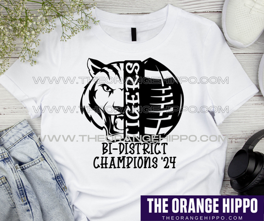 Belton Tigers-Mascot BiDistrict Champs '24 - PNG, SVG & PDF Digital